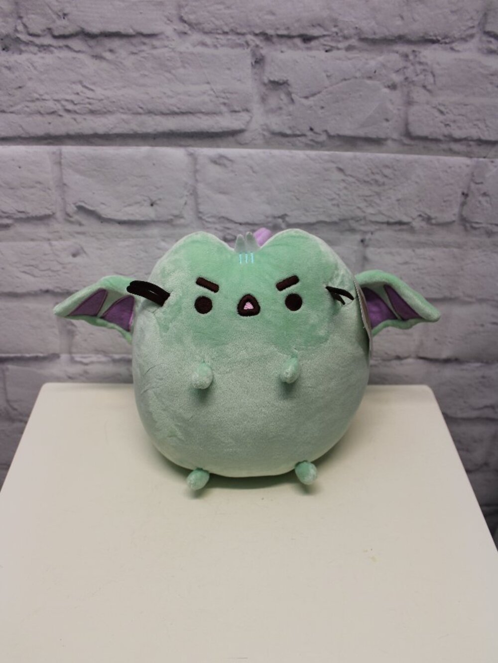 Pusheen Dragonsheen Dragon Cat Plush Mint Green Purple Wings Official Gund